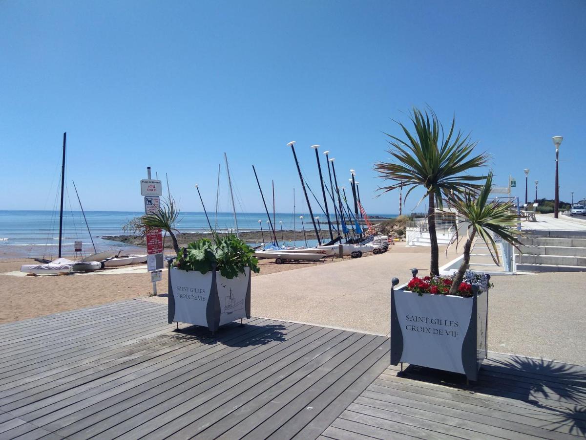 Maison Boisvinet Saint-Gilles-Croix-De-Vie, 4-5 P, Belle Cour Interieure, 200M Plage Saint-Gilles-Croix-de-Vie Exterior foto